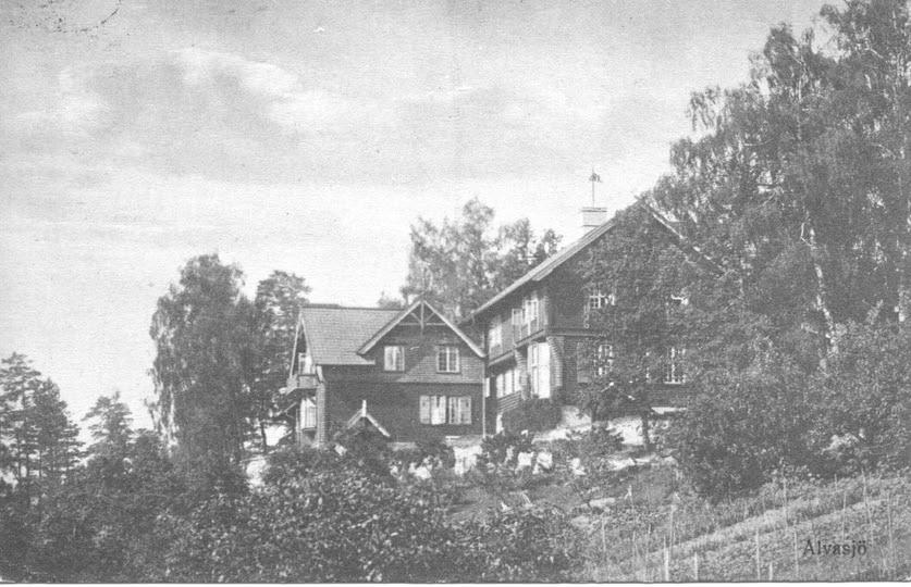 Historisk arkivbild från Alvasjö