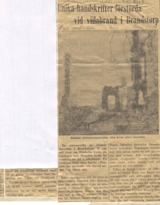 Historisk arkivbild från Alvasjö