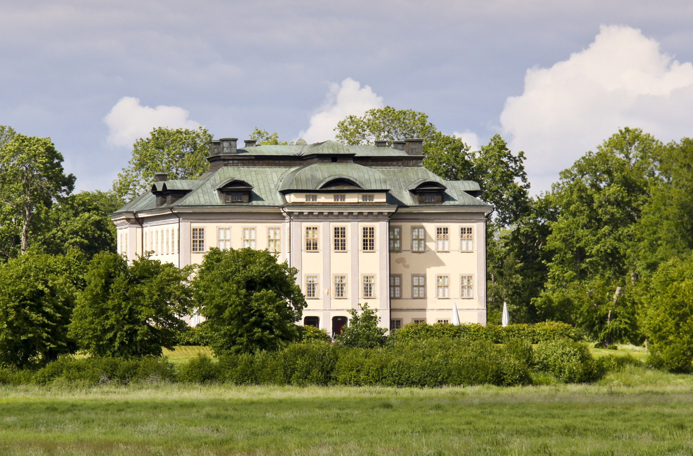 Salsta slott i det uppländska landskapet